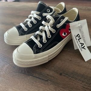 Converse x comme des garcons play all star chuck ‘70 OX -Black